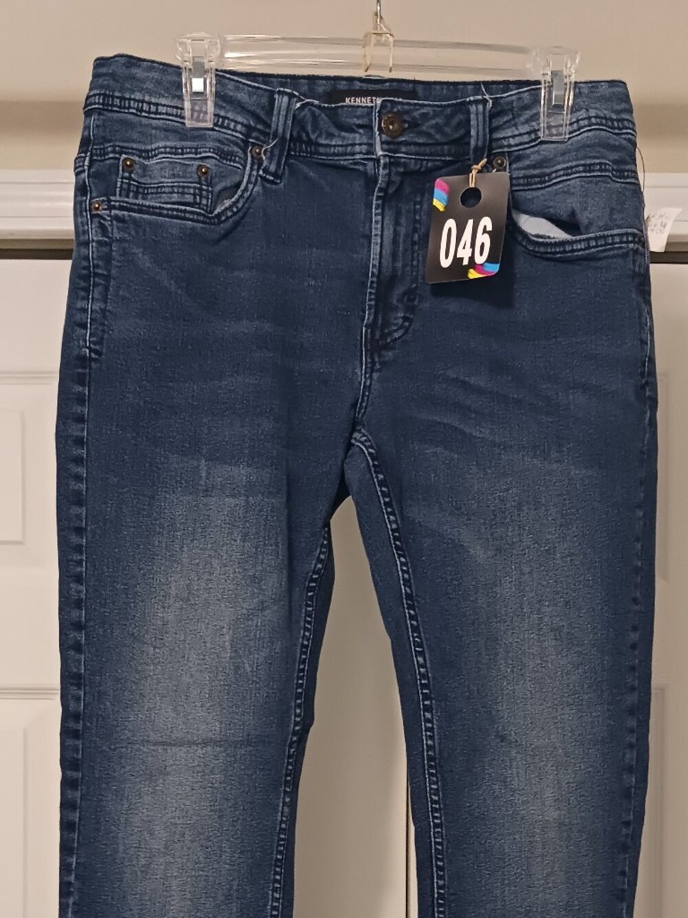 #46 - Kenneth Cole Blue Slim Fit Jeans Size 32x30